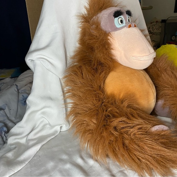 DISNEY STORE 18" Plush KING LOUIE Ape JUNGLE BOOK Large Big Clasping Hands Plush - Picture 4 of 8